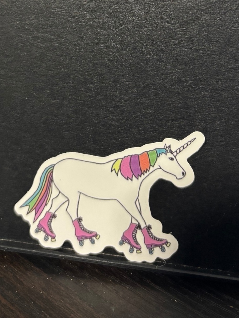 Rollerskating Unicorn Sticker